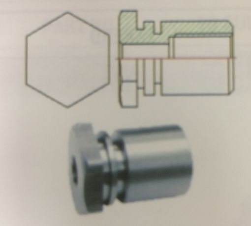 Bild von Hex Brake Locator M10x1.0