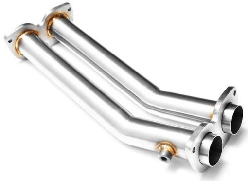 Bild von BMW E60, E61 535d M57N - Dobbelt Downpipe