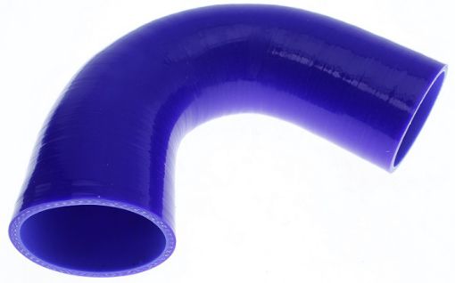 Bild von 135 Grad Silikonbiegung - Blau 3 "- 76mm.