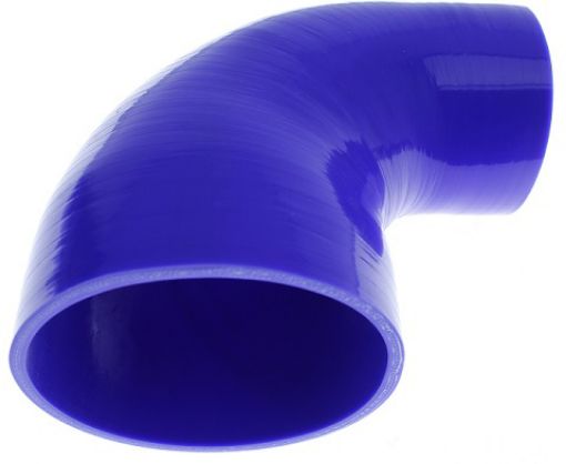 Bild von 90 Grad Silikonbiegung - Blau 2 "- 2,25"