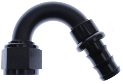 Bild von 150gr. AN fitting - AN-10 - Sort - Push lock