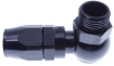 Bild von AN10 (7/8"-14 UNF) - > AN10 hose - 90gr. Black  - PTFE fitting - Banjo fit