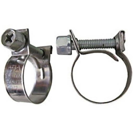 Bild von 18-20mm. - Mini-Schlauchband -  Elektrisch galvanisiert