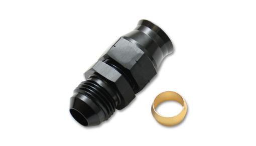 Bild von Vibrant -4AN Male to 1/4in Tube Adapter Fitting (w/ Brass Olive Insert)