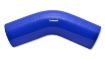 Bild von Vibrant 4 Ply Reinforced Silicone Elbow Connector - 2in I.D. - 45 deg. Elbow (BLUE)