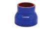 Bild von Vibrant 4 Ply Reinforced Silicone Transition Connector - 3in I.D. x 3.25in I.D. x 3in long (BLUE)