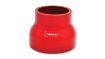 Bild von Vibrant 4 Ply Reinforced Silicone Transition Connector - 1.75in I.D. x 2.5in I.D. x 3in long (RED)