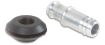 Bild von Vibrant 10mm (2/5in) O.D. Aluminum Vacuum Hose Fitting (includes Rubber Grommet)