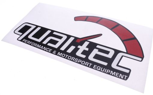 Bild von Qualitec sticker 125mm. - Black