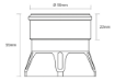 Bild von Remote mount fill neck for the CFC Unit