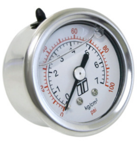 Bild von Turbosmart FPR Gauge 0-100psi Liquid Fill