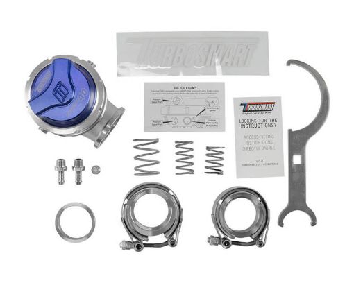 Bild von Turbosmart Comp-Gate 40 mm GenV WG40 external wastegate 7 psi (blue)