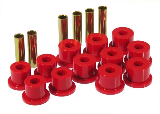 Bild von Prothane 73 - 87 GM Rear Spring Shackle Bushings (w 1.75in Bushings) - Red