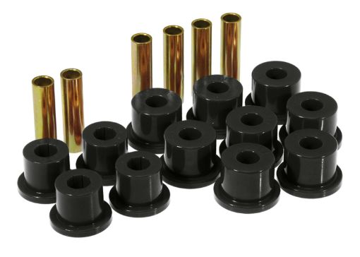 Bild von Prothane 73 - 87 GM Rear Spring Shackle Bushings (w 1.75in Bushings) - Black