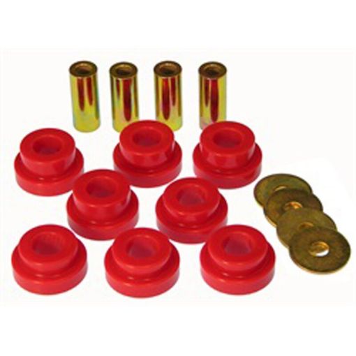 Bild von Prothane Chevy Silverado Front Diff CarrierSupport Bushings - Red