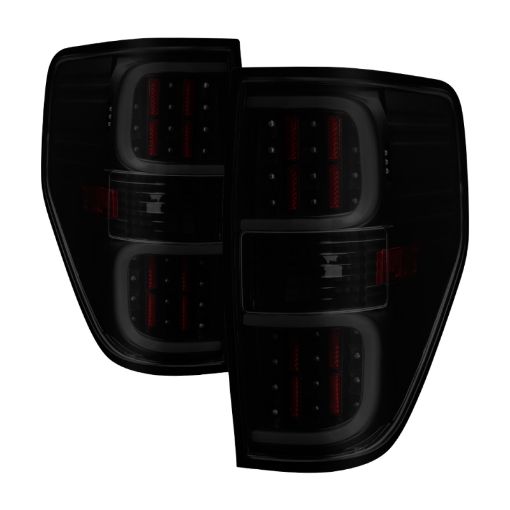 Bild von xTune Ford F150 09 - 14 LED Tail Lights - Black ALT - ON - FF15009 - LBLED - BSM