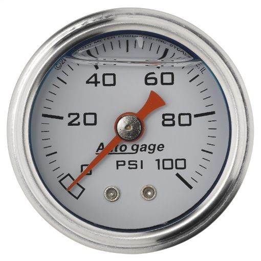 Bild von Autometer 1.5 inch Fuel Pressure Gauge 0 - 100 PSI