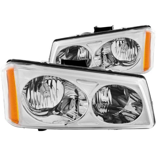 Bild von ANZO 2003 - 2006 Chevrolet Silverado 1500 Crystal Headlights Chrome