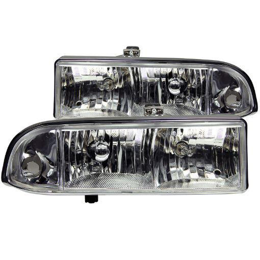 Bild von ANZO 1998 - 2005 Chevrolet S - 10 Crystal Headlights Chrome