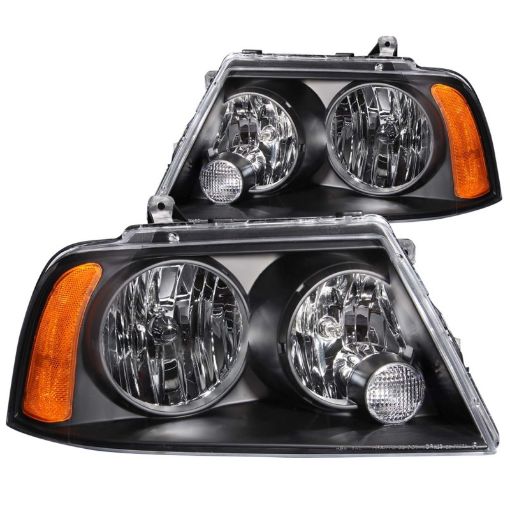 Bild von ANZO 2003 - 2006 Lincoln Navigator Crystal Headlights Black