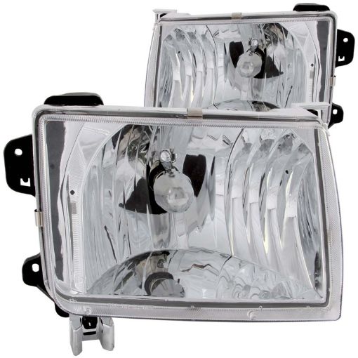 Bild von ANZO 1998 - 2000 Nissan Frontier Crystal Headlights Chrome