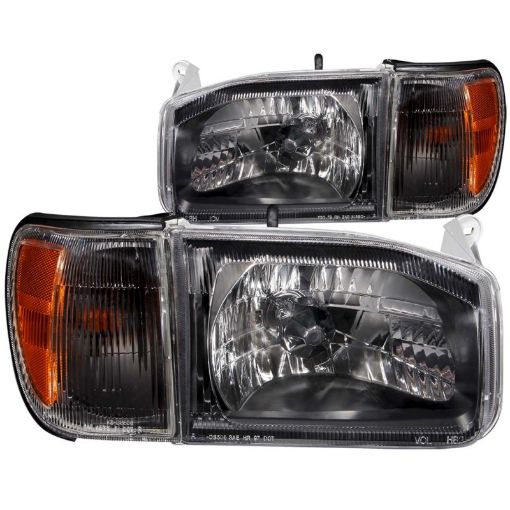 Bild von ANZO 1999 - 2004 Nissan Pathfinder Crystal Headlights Black