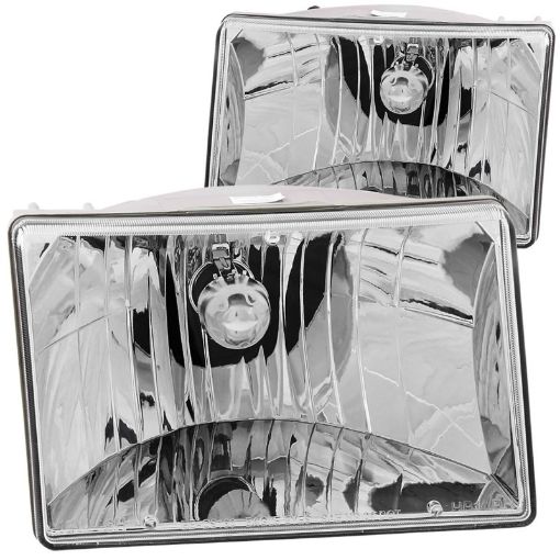 Bild von ANZO 1993 - 1998 Jeep Grand Cherokee Crystal Headlights Chrome