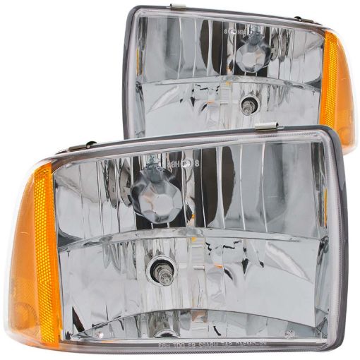 Bild von ANZO 1995 - 1997 Chevrolet Blazer Crystal Headlights Chrome 1pc