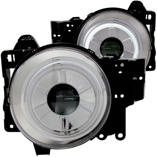 Bild von ANZO 2007 - 2013 Toyota Fj Cruiser Projector Headlights w Halo Chrome