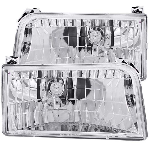 Bild von ANZO 1992 - 1996 Ford F - 150 Crystal Headlights Chrome