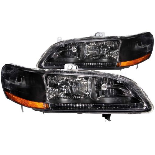 Bild von ANZO 1998 - 2002 Honda Accord Crystal Headlights Black