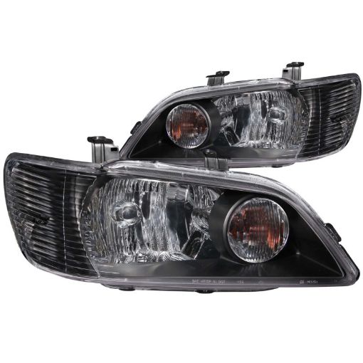 Bild von ANZO 2002 - 2003 Mitsubishi Lancer Crystal Headlights Black