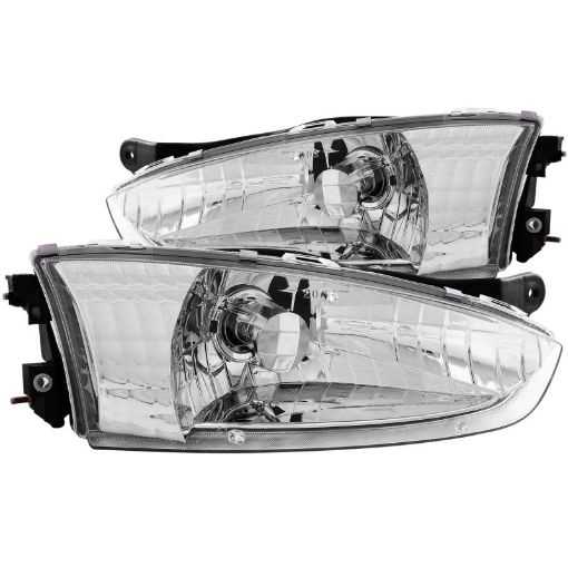 Bild von ANZO 1997 - 2002 Mitsubishi Mirage Crystal Headlights Chrome