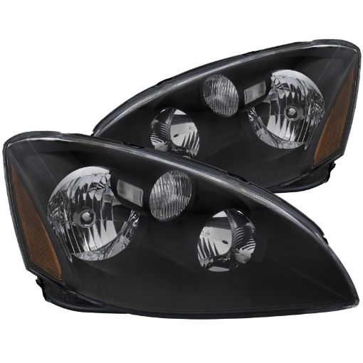 Bild von ANZO 2002 - 2004 Nissan Altima Crystal Headlights Black