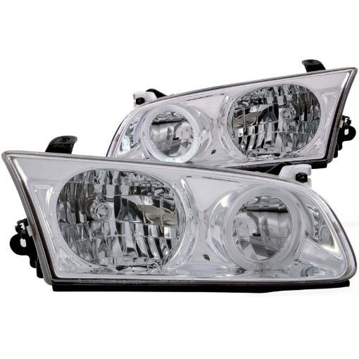 Bild von ANZO 2000 - 2001 Toyota Camry Crystal Headlights w Halo Chrome