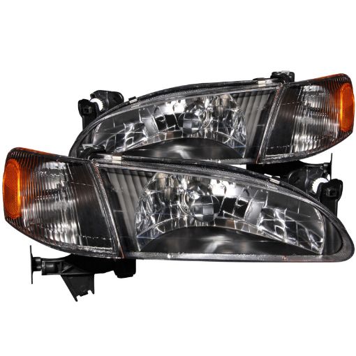 Bild von ANZO 1998 - 2000 Toyota Corolla Crystal Headlights Black