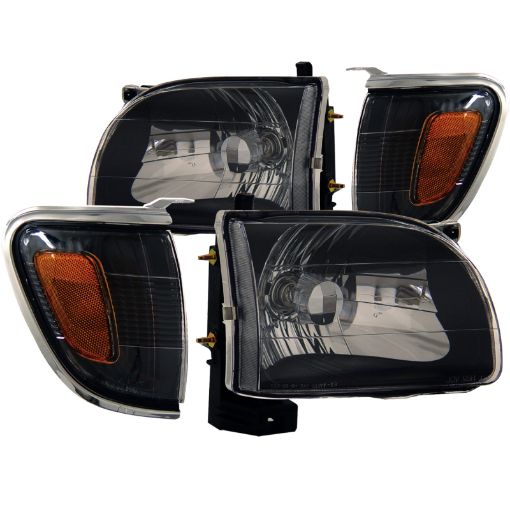 Bild von ANZO 2001 - 2004 Toyota Tacoma Crystal Headlights Black