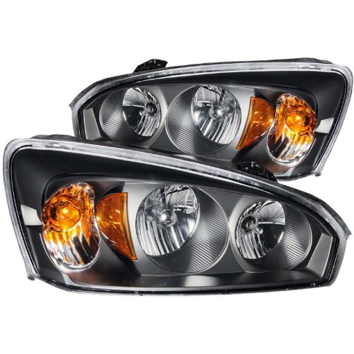 Bild von ANZO 2004 - 2007 Chevrolet Malibu Crystal Headlights Black