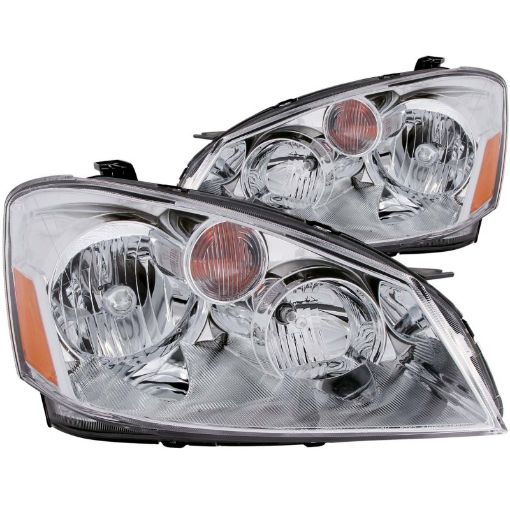 Bild von ANZO 2005 - 2006 Nissan Altima Crystal Headlights Chrome