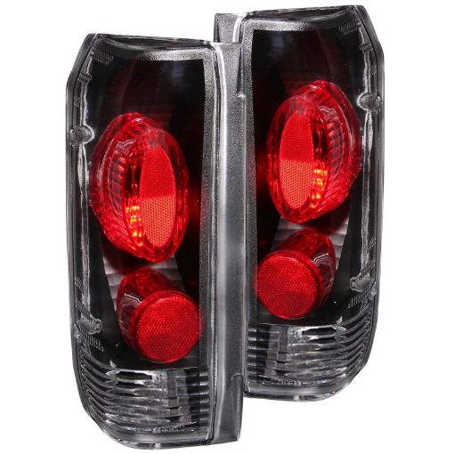 Bild von ANZO 1989 - 1996 Ford F - 150 Taillights Black