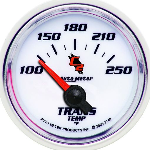 Bild von Autometer C2 52mm 100 - 250 Deg. F Electronic Trans Temp Gauge