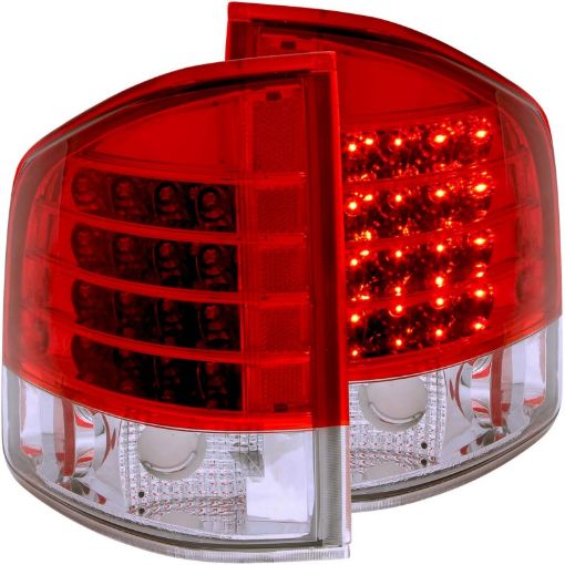 Bild von ANZO 1995 - 2005 Chevrolet S - 10 LED Taillights RedClear