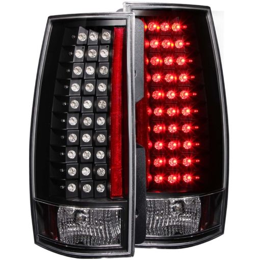 Bild von ANZO 2007 - 2014 Chevrolet Suburban LED Taillights Black G4