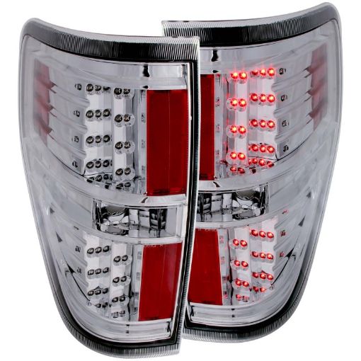 Bild von ANZO 2009 - 2014 Ford F - 150 LED Taillights Chrome