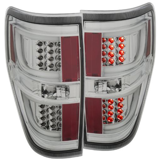 Bild von ANZO 2009 - 2013 Ford F - 150 LED Taillights Chrome