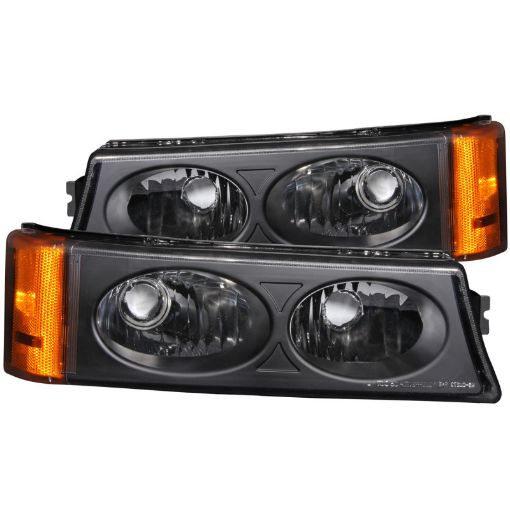 Bild von ANZO 2003 - 2006 Chevrolet Silverado 1500 Euro Parking Lights Black