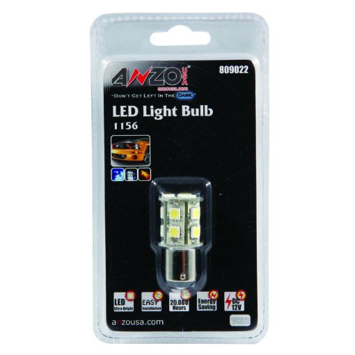 Bild von ANZO LED Bulbs Universal LED 1156 White - 13 LEDs 1 34in Tall