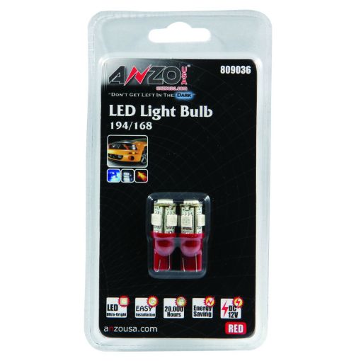 Bild von ANZO LED Bulbs Universal 194168 Red - 5 LEDs