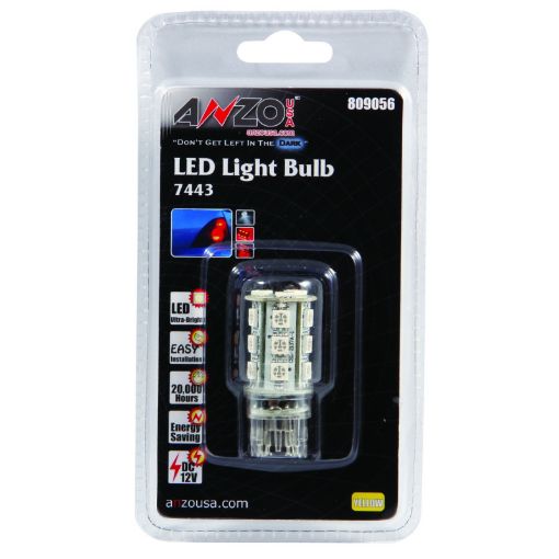 Bild von ANZO LED Bulbs Universal 7445 Amber - 18 LEDs 1 34in Tall