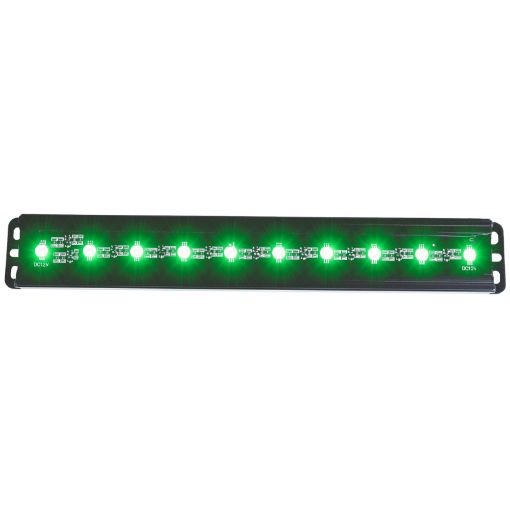 Bild von ANZO Universal 12in Slimline LED Light Bar (Green)